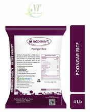 Load image into Gallery viewer, Premium Poongar Rice 4lb