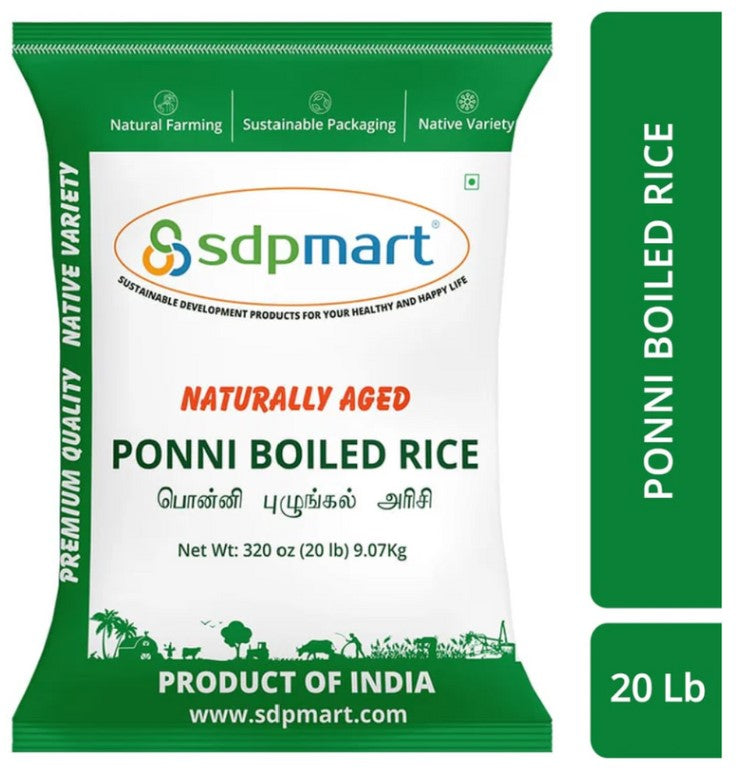 Premium Ponni Boiled Rice 20 LB