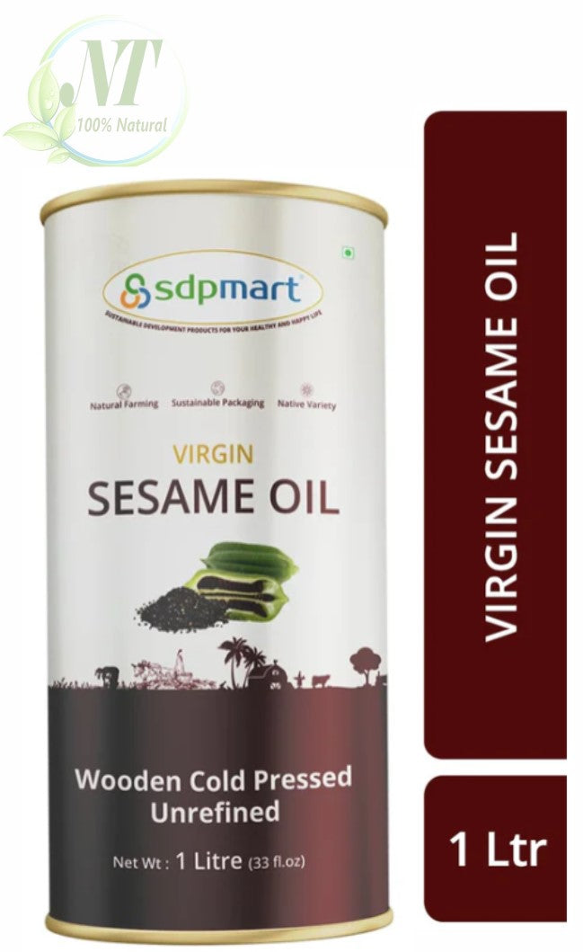 NATURE TRADERS Premium Cold Pressed Sesame Oil