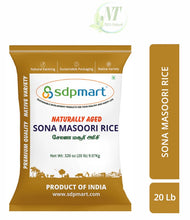 Load image into Gallery viewer, Premium Sona Masoori Rice 20lb

