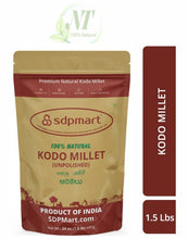 Load image into Gallery viewer, Premium Kodo Millet (Unpolished) 1.5 LB
