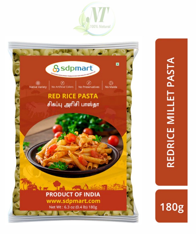 Red Rice Millet Pasta 180g