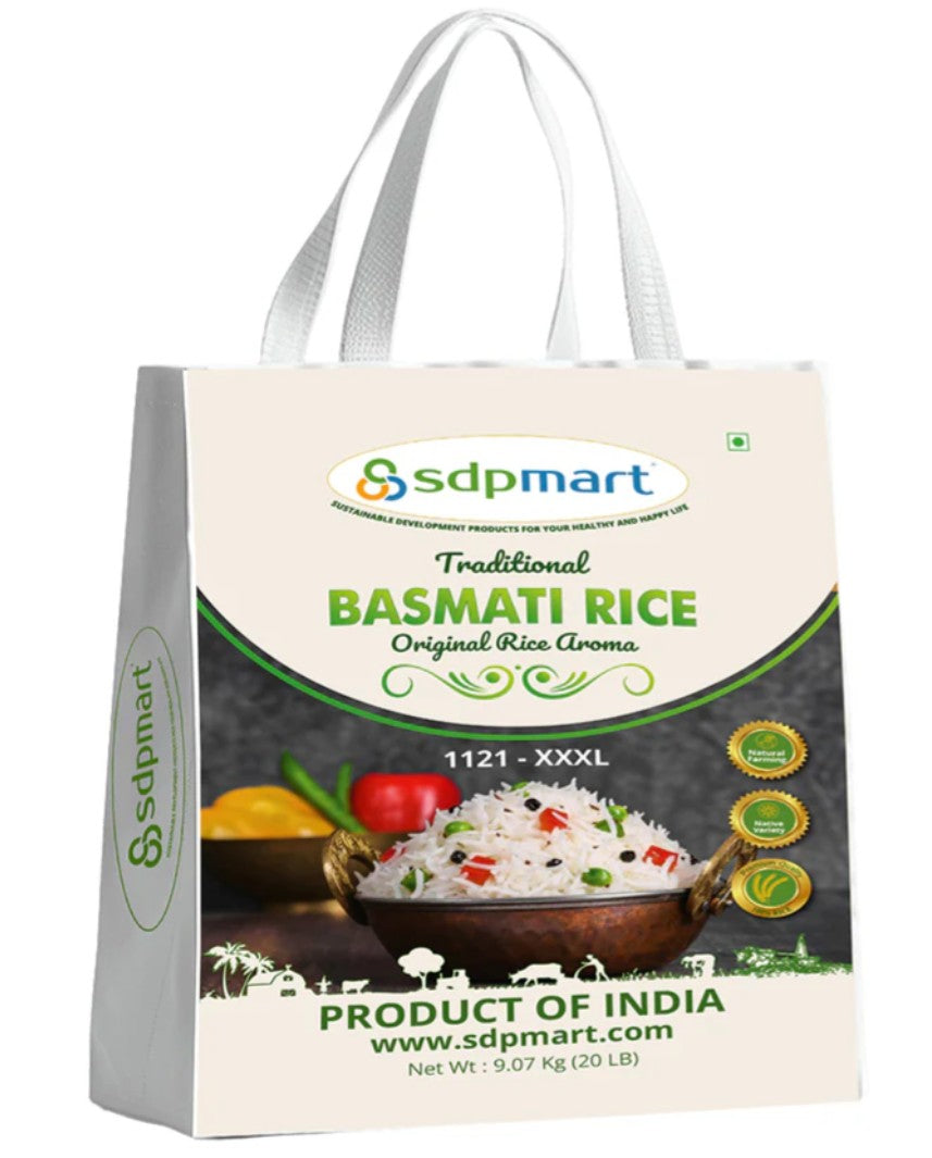 Sdpmart Premium Basmati Rice 20 lb
